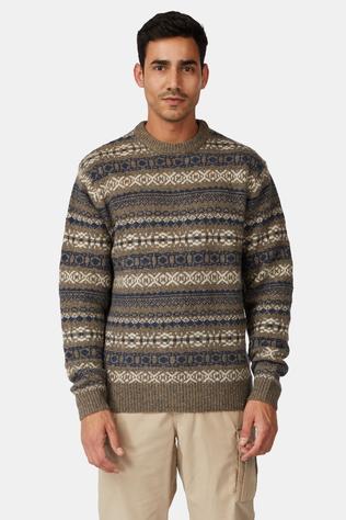 Pull Coniston Fair Isle Crew Neck M
