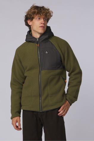 Fleece Offgrid Recycled Full Zip Hooded Sherpa Fleece
