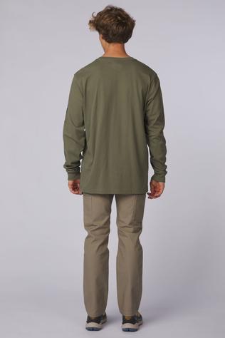 T-Shirt Dearborn Relaxed Ls Sleeve Logo T-Shirt