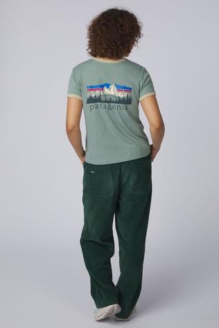 T-Shirt W'S Fitz Roy Foothills Ringer Tee