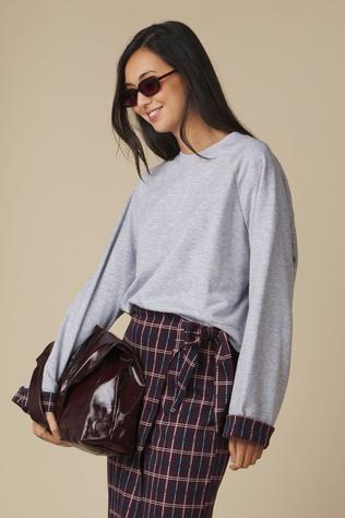 Trui Reon Checked Fold