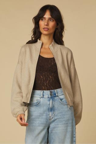 Cardigan Jacquard Long Sleeve