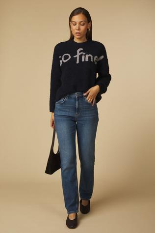 Jeans Straight Slim Denim - L32