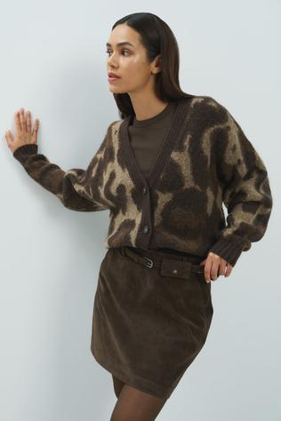 Cardigan Knitted Caridgan Batwing Sleeves