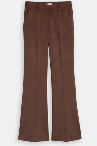Broek Melange Wool Kick Flare