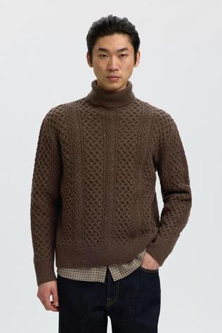 Sous-Pull Slmland Cable Roll Neck
