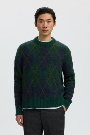 Pull Slmrai Argyle Crew Neck