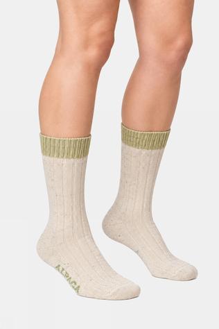 Wandelsokken Merino Silk Rib Crew