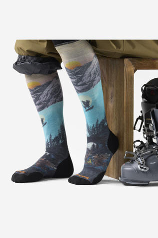 Chaussettes De Ski Ski Targeted Cushion Winter Phase Print