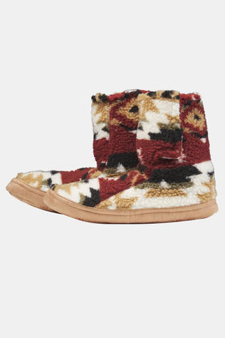 Pantoufles Sherpa Printed