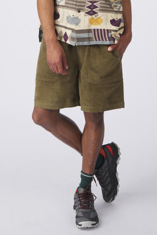 Kavu Shorts Take Ten Corduroy Shorts Kelp Forest