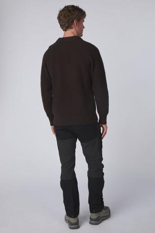 Fjällräven Pull Övik Waffle Knit M Black Oak