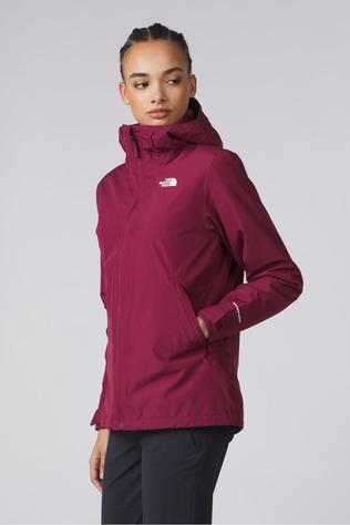 The North Face 3-In-1 Jas W Carto Mono Triclimate Hooded Jacket Burgundy Crush