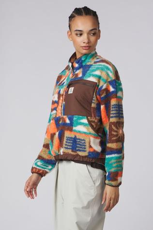 Passenger Fleece Ravi Recycled Fleece Lost On Purpose Pacific Green