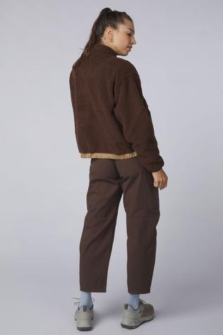 Passenger Clothing ltd Fleece Ravi Recycled Fleece Dark Rust