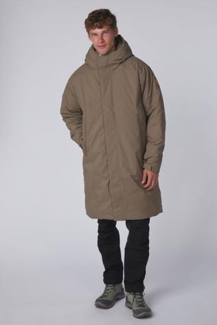 Fjällräven Jas Övik Gtx Padded Parka M Suede Brown
