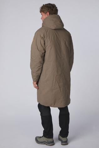 Fjällräven Jas Övik Gtx Padded Parka M Suede Brown