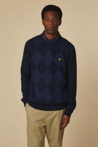 Trui Cotton Merino Argyle Jumper Legacy