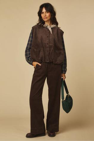 Jc Sophie Broek Paxton Dark Brown