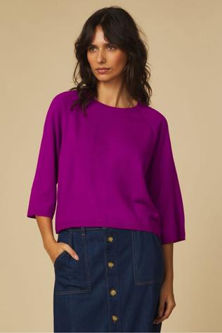 King Louie Trui Anya Violet Pink