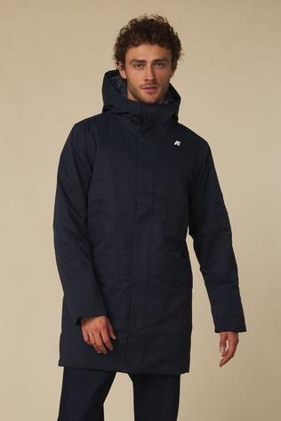 K-Way Jas Jarno Twill Marmotta Blue D - Blue A