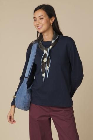 AWARE T-Shirt Naima Boxy Dark Sapphire