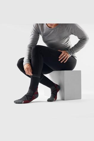 Smartwool Wandelsokken Performance Hike Light Cushion Crew dark grey/dark red