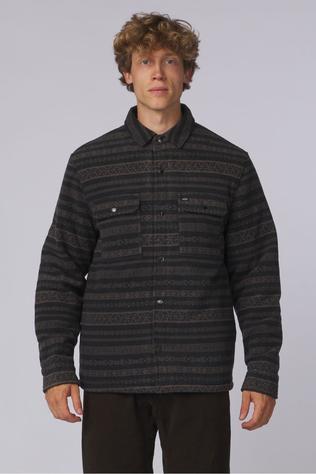 Chemise Inland Padded Polar Fleece Overshirt