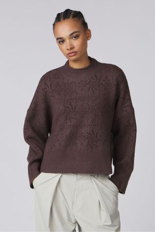 Pull Shuriken Jacquard Sweater