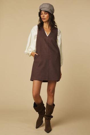 Grace&Mila Jurk Anaya Chocolat