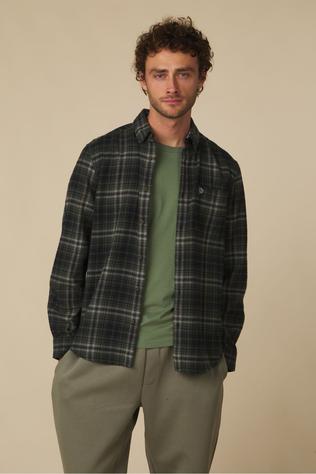 Chemise Long Sleeve Cotton Lumberjack Shirt