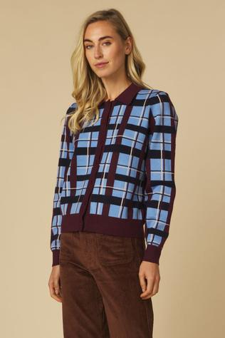 Numph Cardigan Sisla Azurine