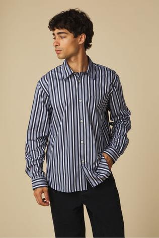 Chemise Slmrlxsander Eden Stripe Shirt