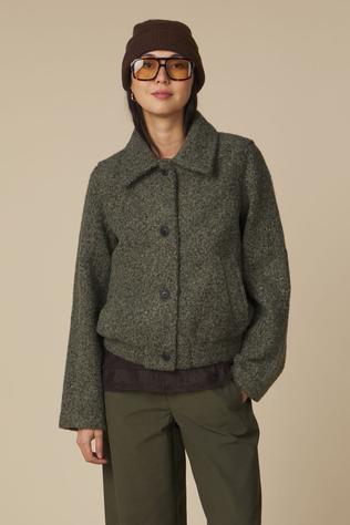 Vero Moda Manteau Iriseva Forest Night Detail:Melange
