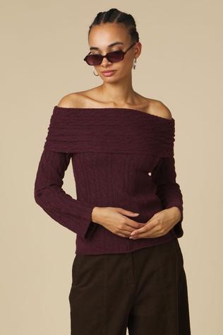 Trui Sequoia Off Shoulder