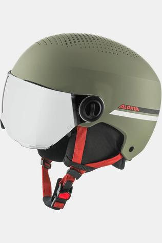 Alpina Casque De Ski Zupo Visor Olive Red Matt