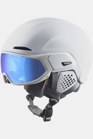 Alpina Casque De Ski Alto Qlite White Matt