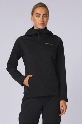 Peak Performance Regenjas Hill Hipe® 2L Shell Jacket Wms Black