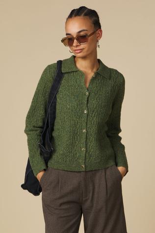 Yerse Cardigan Sandy45 Verde