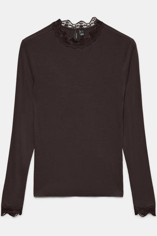 Vero Moda Sous-Pull Rosa Chocolate Torte