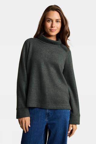 Pull Wide Roll Neck Cosy Rib