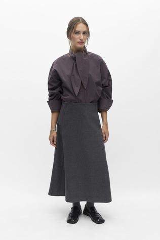 Object Rok Kavin A-Shape Midi147 Dark Grey Melange
