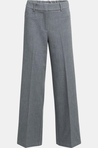 Pantalon Woven Mid Waist Straight Leg With Seam De