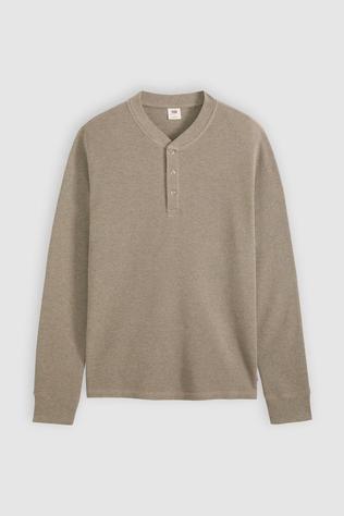 Long Sleeve T-Shirt Ls Thermal 3 Bttn Henley
