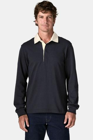 Patagonia Polo M'S L/S Rugby Sunken Blue