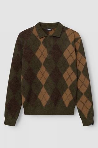 Polo Argyle Knitted Polo