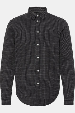 Casual Friday Chemise Cfsantos Dobby Striped Shirt Charcoal