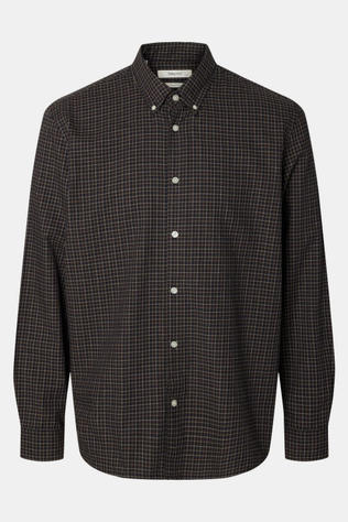 Chemise Slmregcole Jay Melange Shirt
