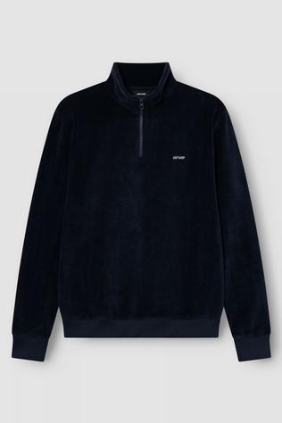 Antwrp Polaire Half Zip Fleece Ink Blue