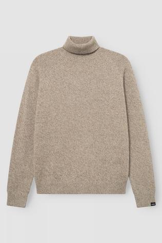 Antwrp Sous-Pull Mouline Turtleneck Knit Clay